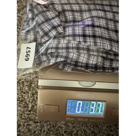 Hollister Advanced Stretch Womens Cropped Top Adj Straps Plaid Size Large - Picture 13 of 13